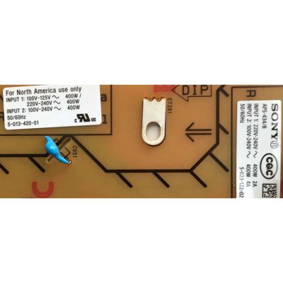 KIT TARJETAS PARA TV SONY /MAIN A-5027-308-A / 1-009-724-31 / A5027308A / FUENTE 1-004-422-22 / APS-434/B (CH) / T-CON HV550QUBN5M 1567K / MOD KD-55X80J / KD55X80J  - Imagen 4